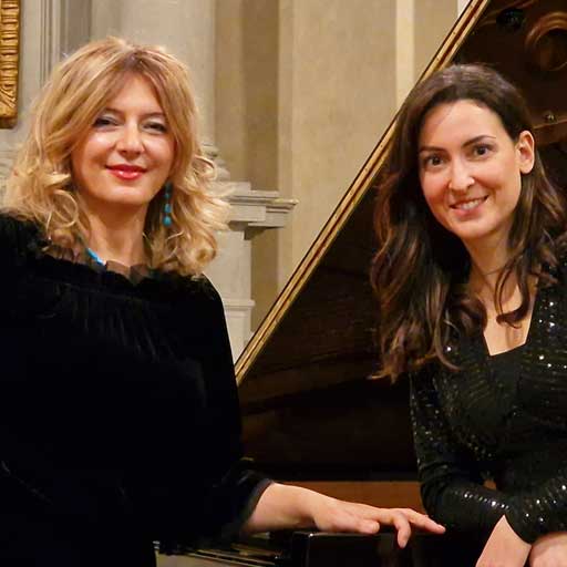 Sara Cianciullo und Helga Pisapia - Klavier